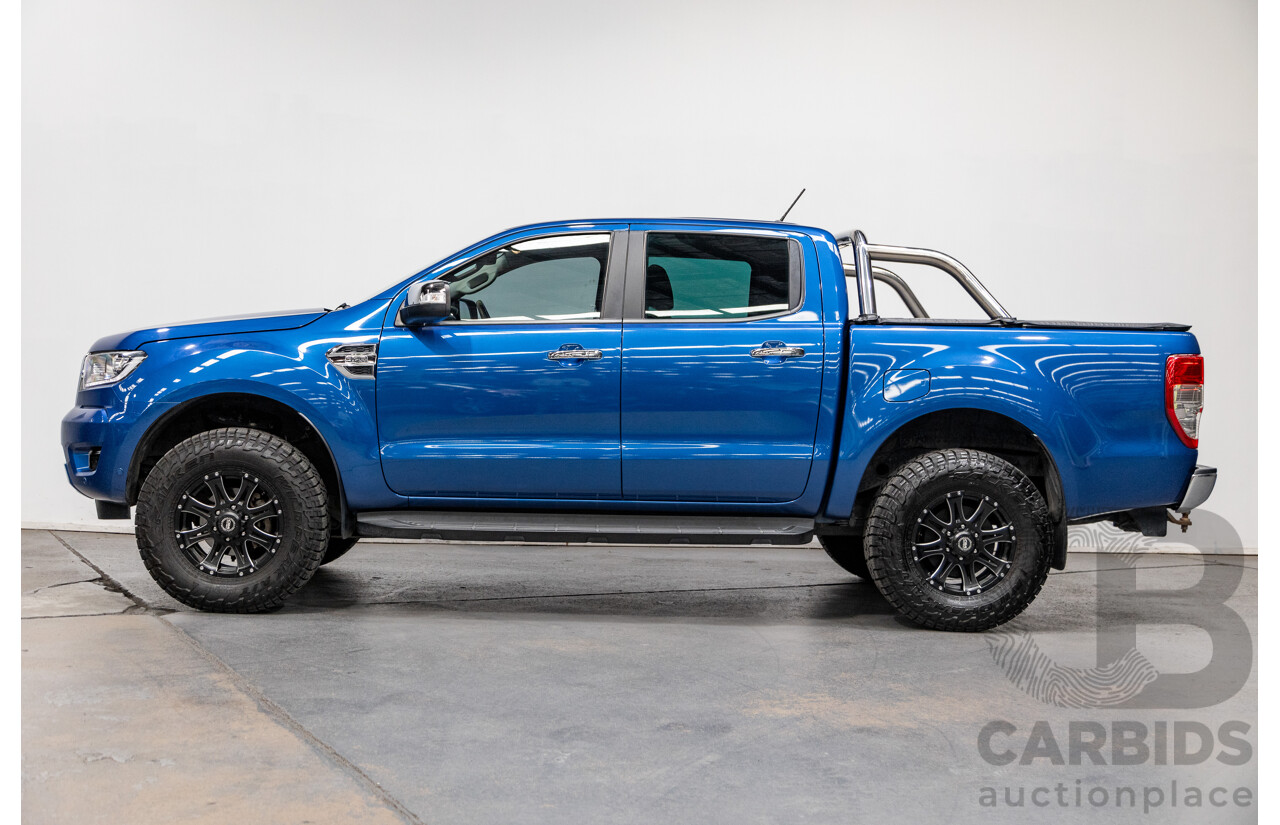 8/2019 Ford Ranger XLT 3.2 (4x4) PX MKII MY19Dual Cab Utility Lightning Blue Turbo Diesel 3.2L