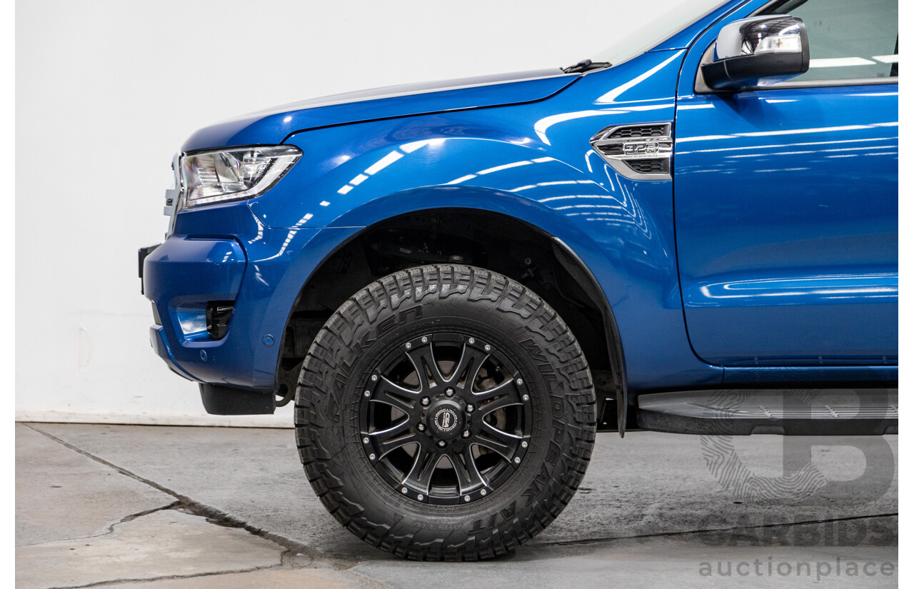 8/2019 Ford Ranger XLT 3.2 (4x4) PX MKII MY19Dual Cab Utility Lightning Blue Turbo Diesel 3.2L