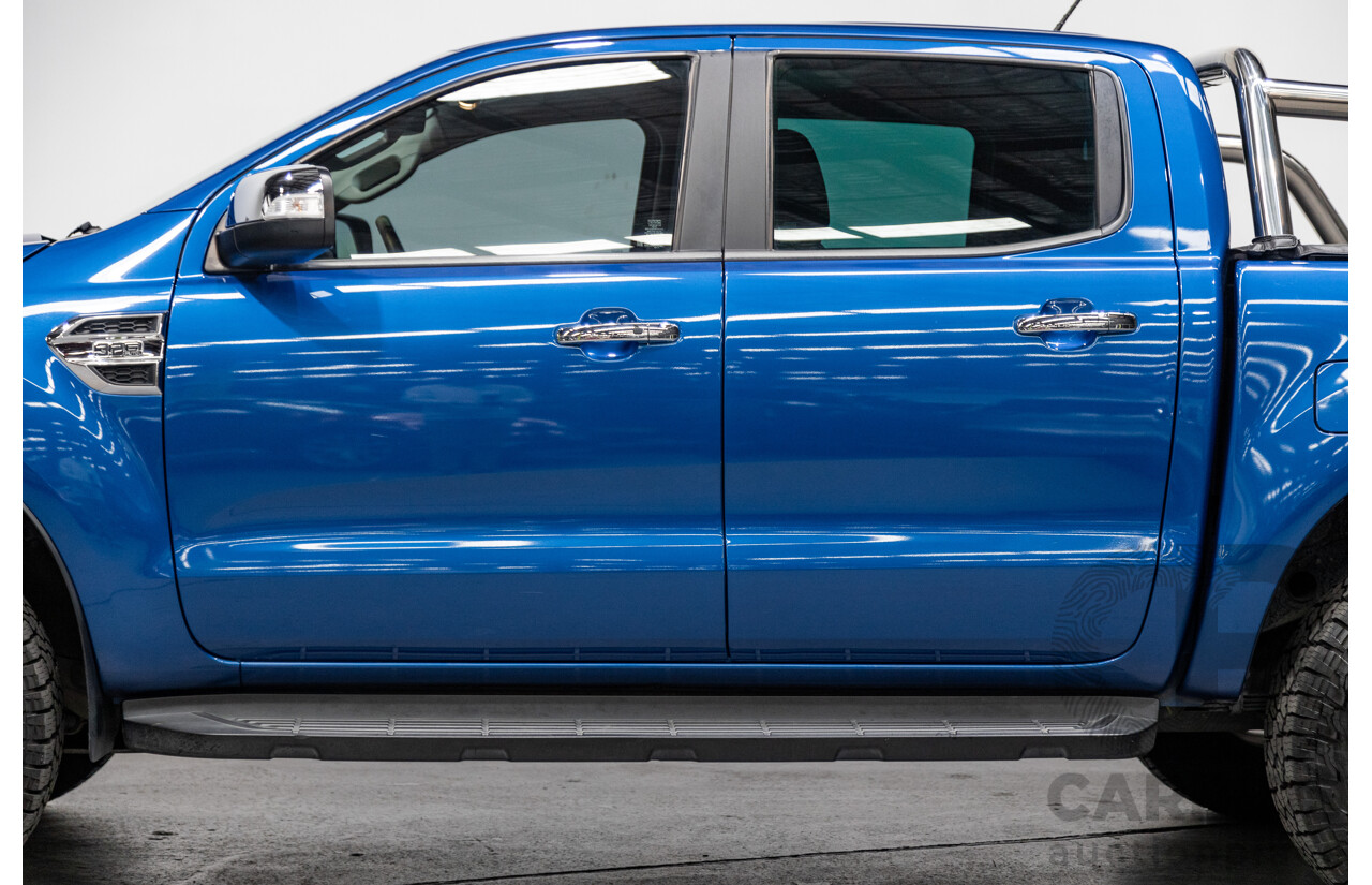 8/2019 Ford Ranger XLT 3.2 (4x4) PX MKII MY19Dual Cab Utility Lightning Blue Turbo Diesel 3.2L