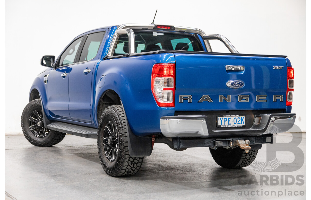 8/2019 Ford Ranger XLT 3.2 (4x4) PX MKII MY19Dual Cab Utility Lightning Blue Turbo Diesel 3.2L