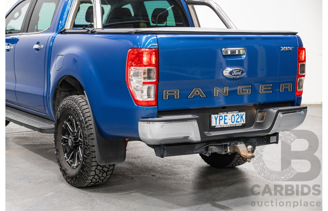 8/2019 Ford Ranger XLT 3.2 (4x4) PX MKII MY19Dual Cab Utility Lightning Blue Turbo Diesel 3.2L
