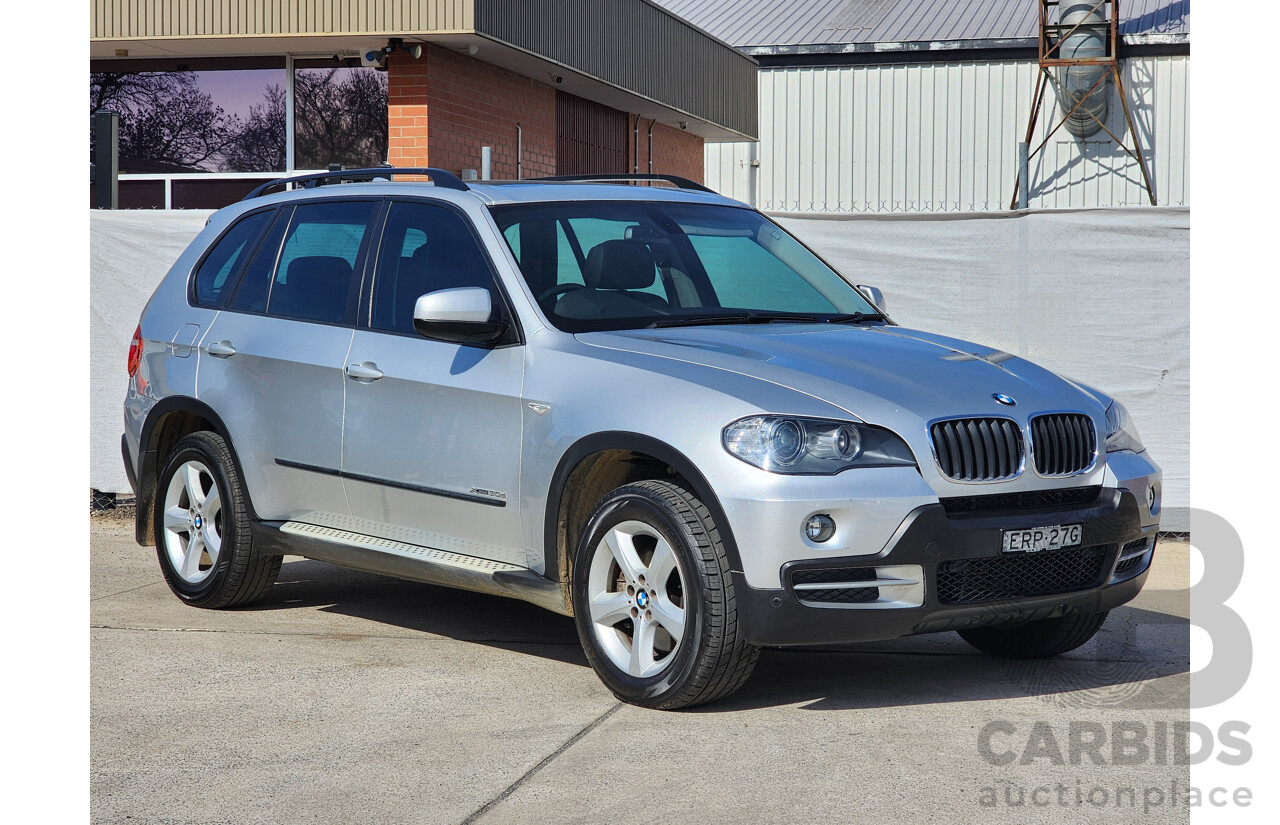 02/2009 Bmw X5 xDRIVE30d 4x4 E70 MY09 4D Wagon Silver Or Chrome 3.0L
