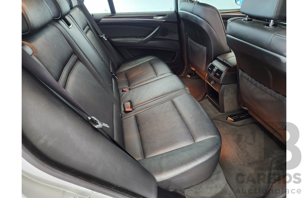 02/2009 Bmw X5 xDRIVE30d 4x4 E70 MY09 4D Wagon Silver Or Chrome 3.0L