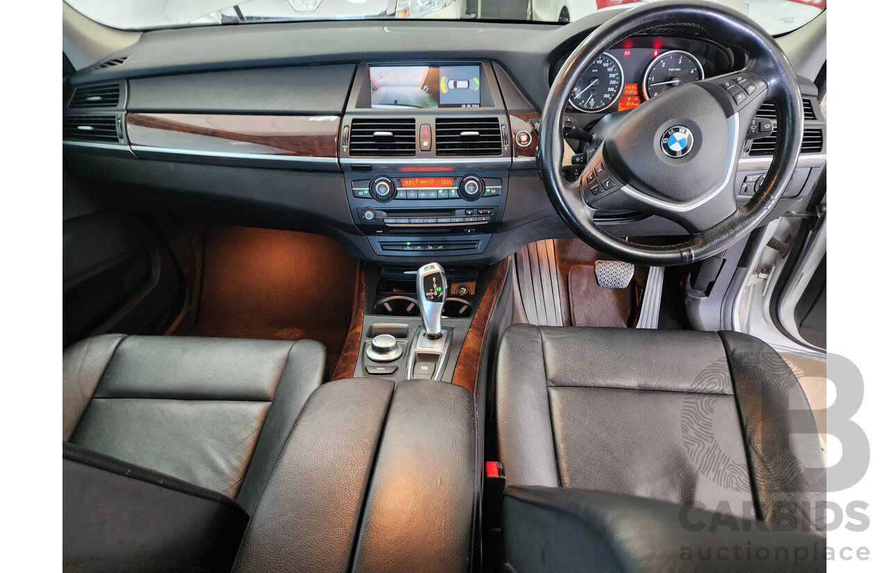 02/2009 Bmw X5 xDRIVE30d 4x4 E70 MY09 4D Wagon Silver Or Chrome 3.0L