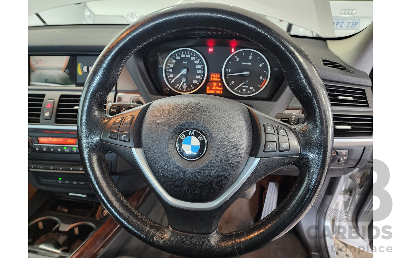 02/2009 Bmw X5 xDRIVE30d 4x4 E70 MY09 4D Wagon Silver Or Chrome 3.0L