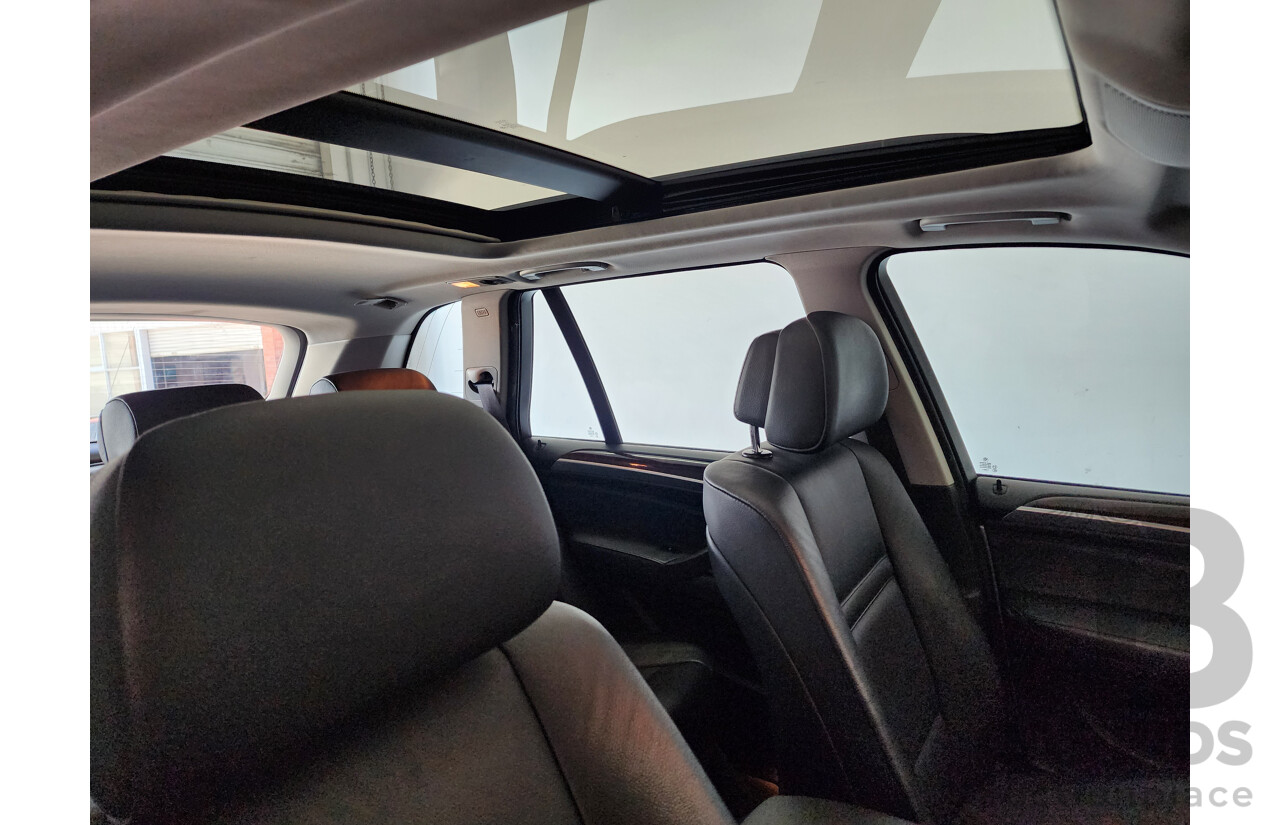 02/2009 Bmw X5 xDRIVE30d 4x4 E70 MY09 4D Wagon Silver Or Chrome 3.0L