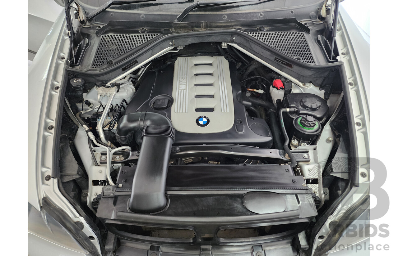 02/2009 Bmw X5 xDRIVE30d 4x4 E70 MY09 4D Wagon Silver Or Chrome 3.0L