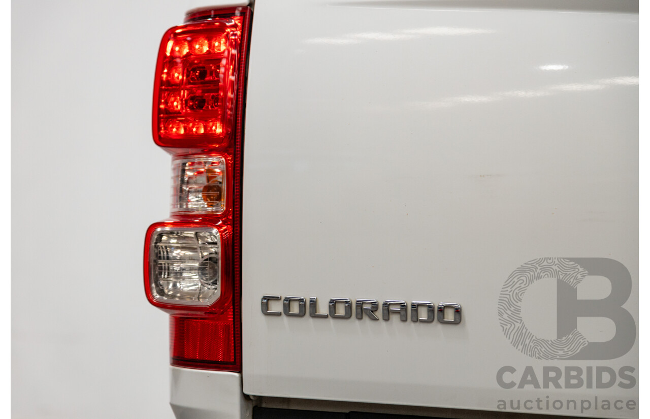 3/2015 Holden Colorado LTZ (4x4) RG MY15 4d Crew Cab P/Up White Turbo Diesel 2.8L