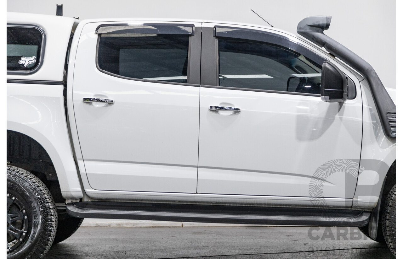 3/2015 Holden Colorado LTZ (4x4) RG MY15 4d Crew Cab P/Up White Turbo Diesel 2.8L