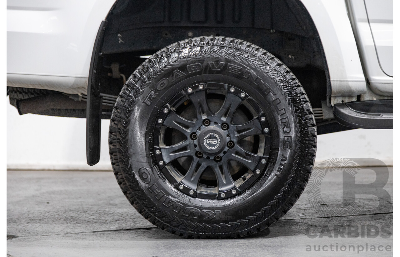 3/2015 Holden Colorado LTZ (4x4) RG MY15 4d Crew Cab P/Up White Turbo Diesel 2.8L