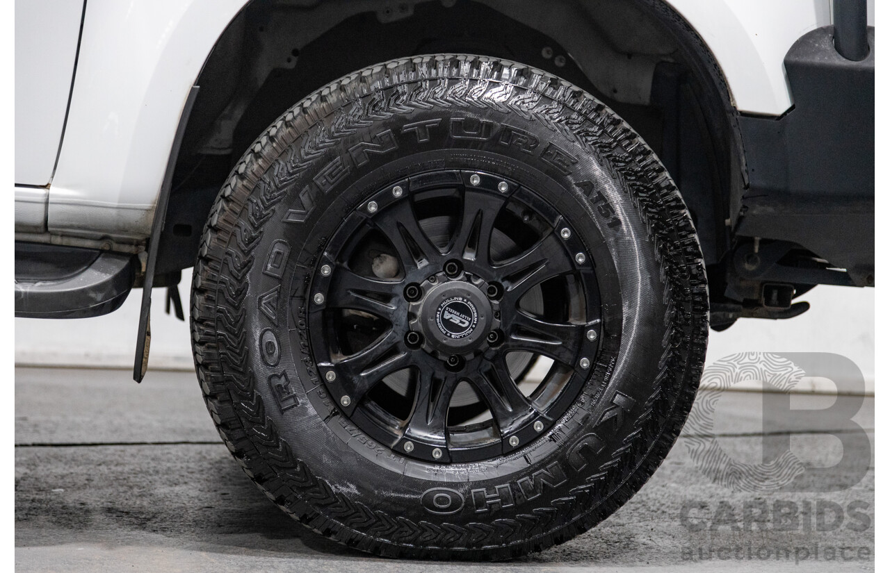 3/2015 Holden Colorado LTZ (4x4) RG MY15 4d Crew Cab P/Up White Turbo Diesel 2.8L