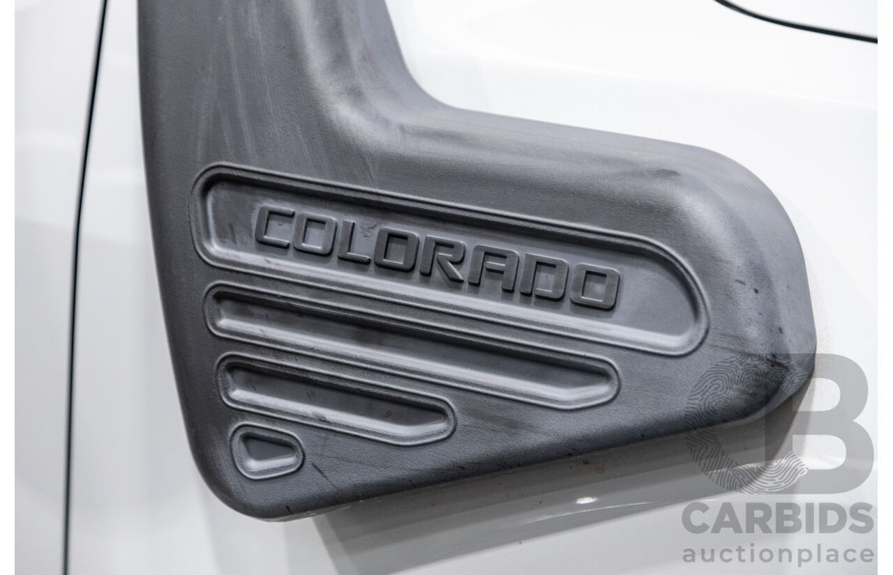 3/2015 Holden Colorado LTZ (4x4) RG MY15 4d Crew Cab P/Up White Turbo Diesel 2.8L