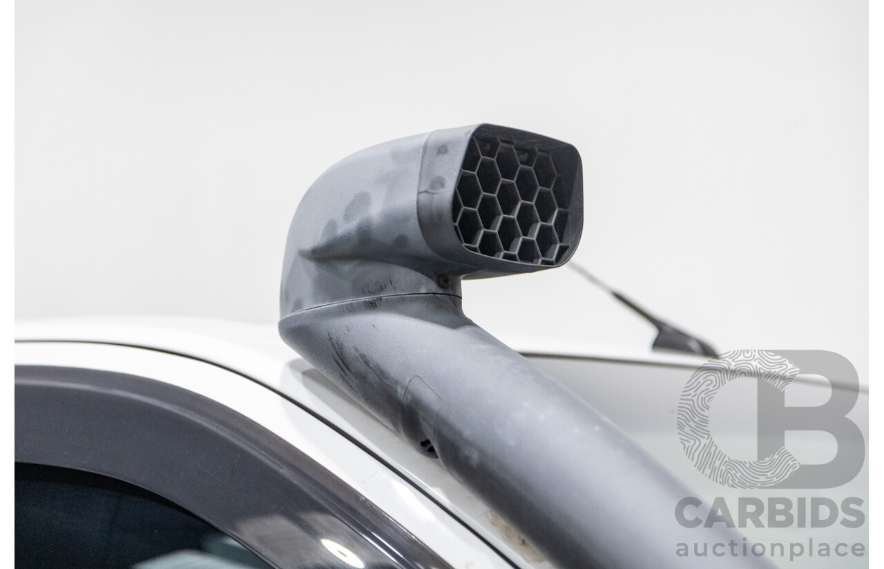 3/2015 Holden Colorado LTZ (4x4) RG MY15 4d Crew Cab P/Up White Turbo Diesel 2.8L