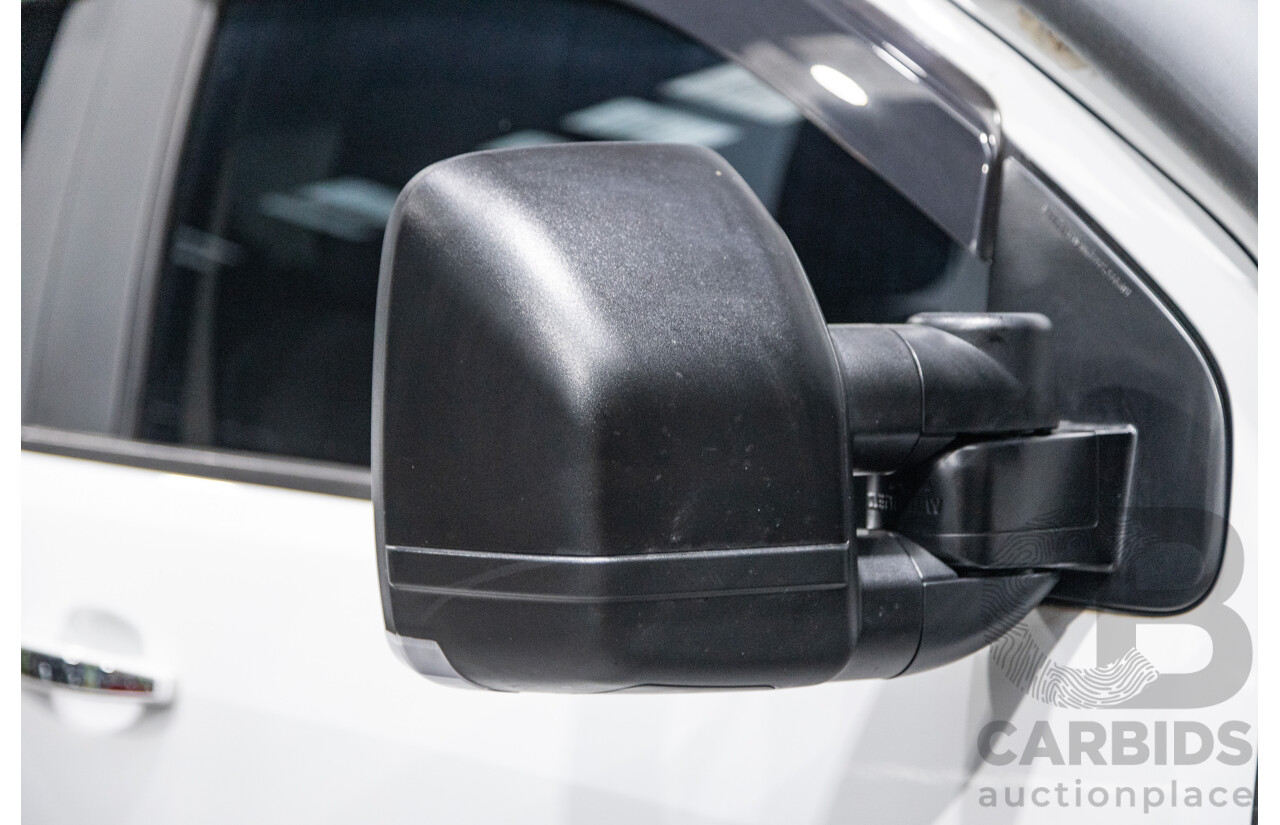 3/2015 Holden Colorado LTZ (4x4) RG MY15 4d Crew Cab P/Up White Turbo Diesel 2.8L