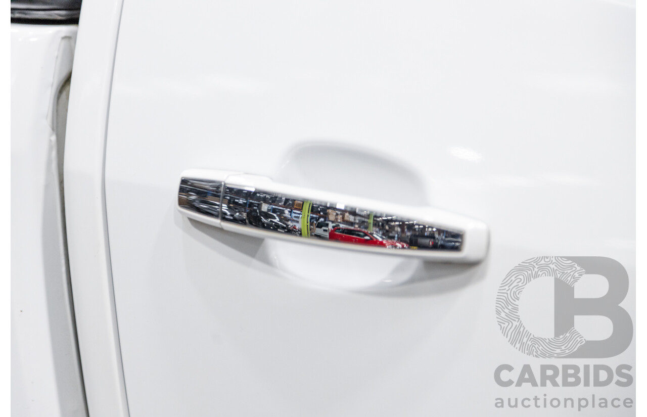 3/2015 Holden Colorado LTZ (4x4) RG MY15 4d Crew Cab P/Up White Turbo Diesel 2.8L