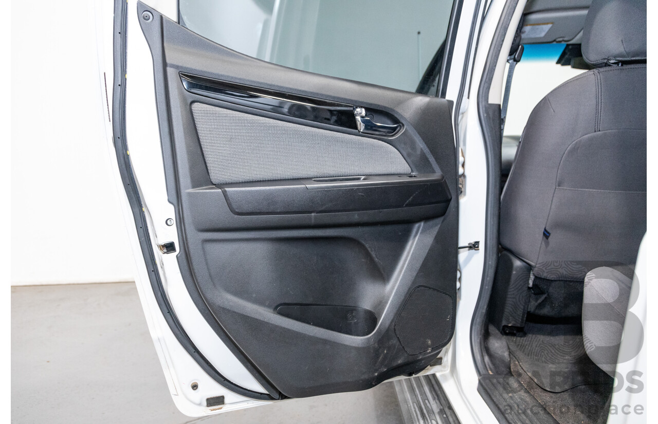 3/2015 Holden Colorado LTZ (4x4) RG MY15 4d Crew Cab P/Up White Turbo Diesel 2.8L