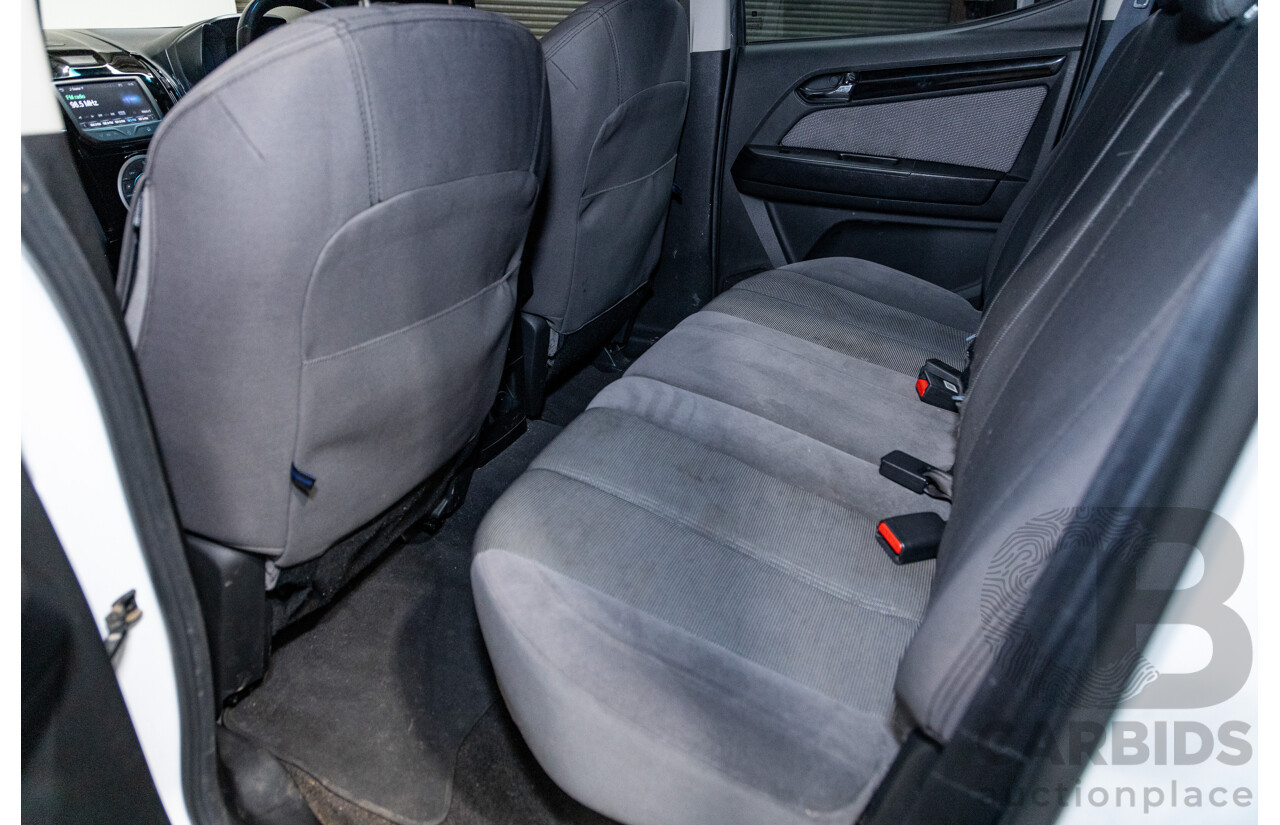 3/2015 Holden Colorado LTZ (4x4) RG MY15 4d Crew Cab P/Up White Turbo Diesel 2.8L