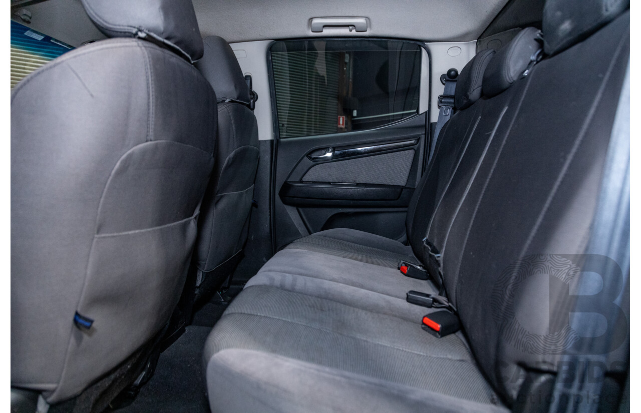 3/2015 Holden Colorado LTZ (4x4) RG MY15 4d Crew Cab P/Up White Turbo Diesel 2.8L