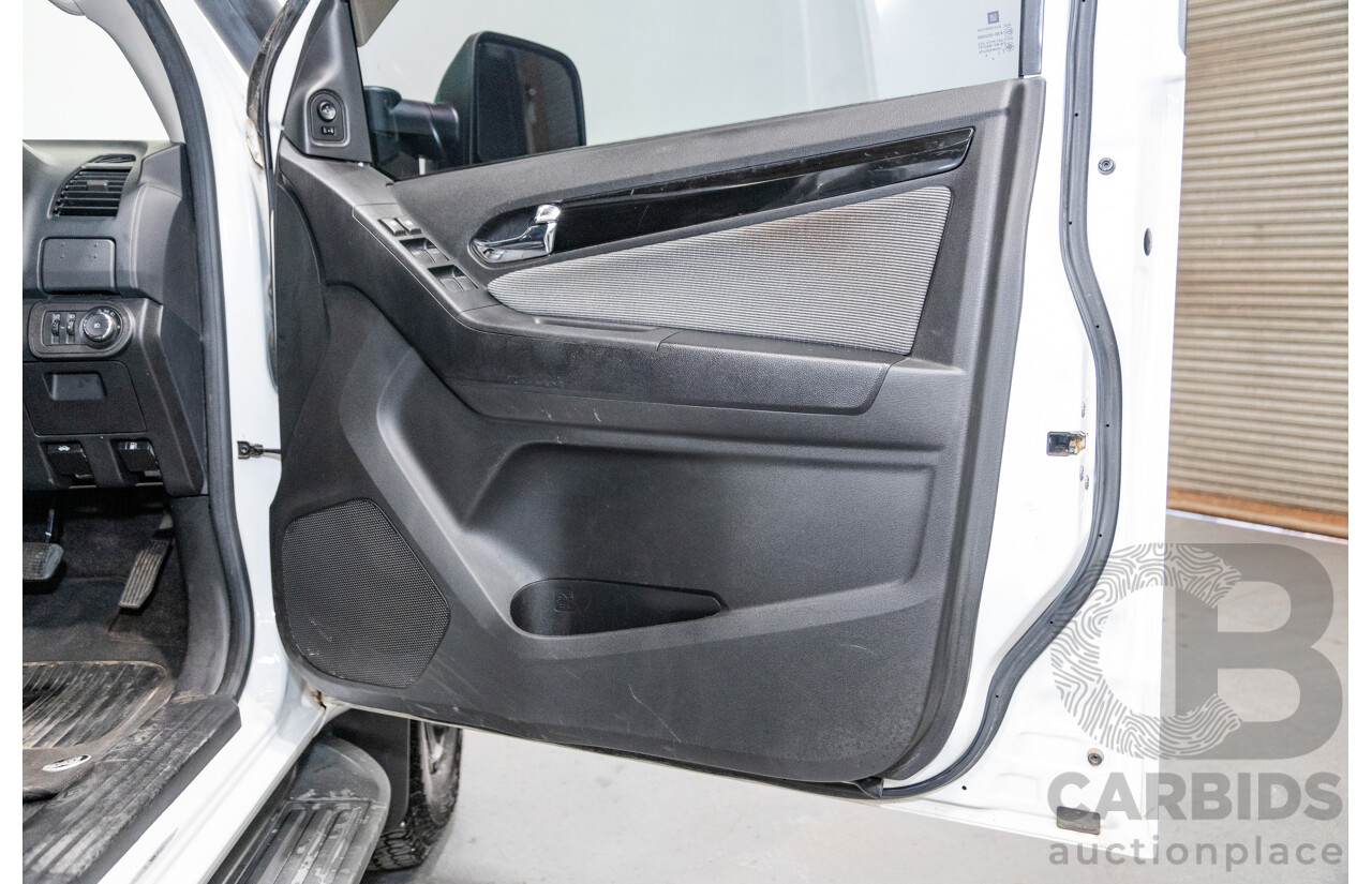 3/2015 Holden Colorado LTZ (4x4) RG MY15 4d Crew Cab P/Up White Turbo Diesel 2.8L