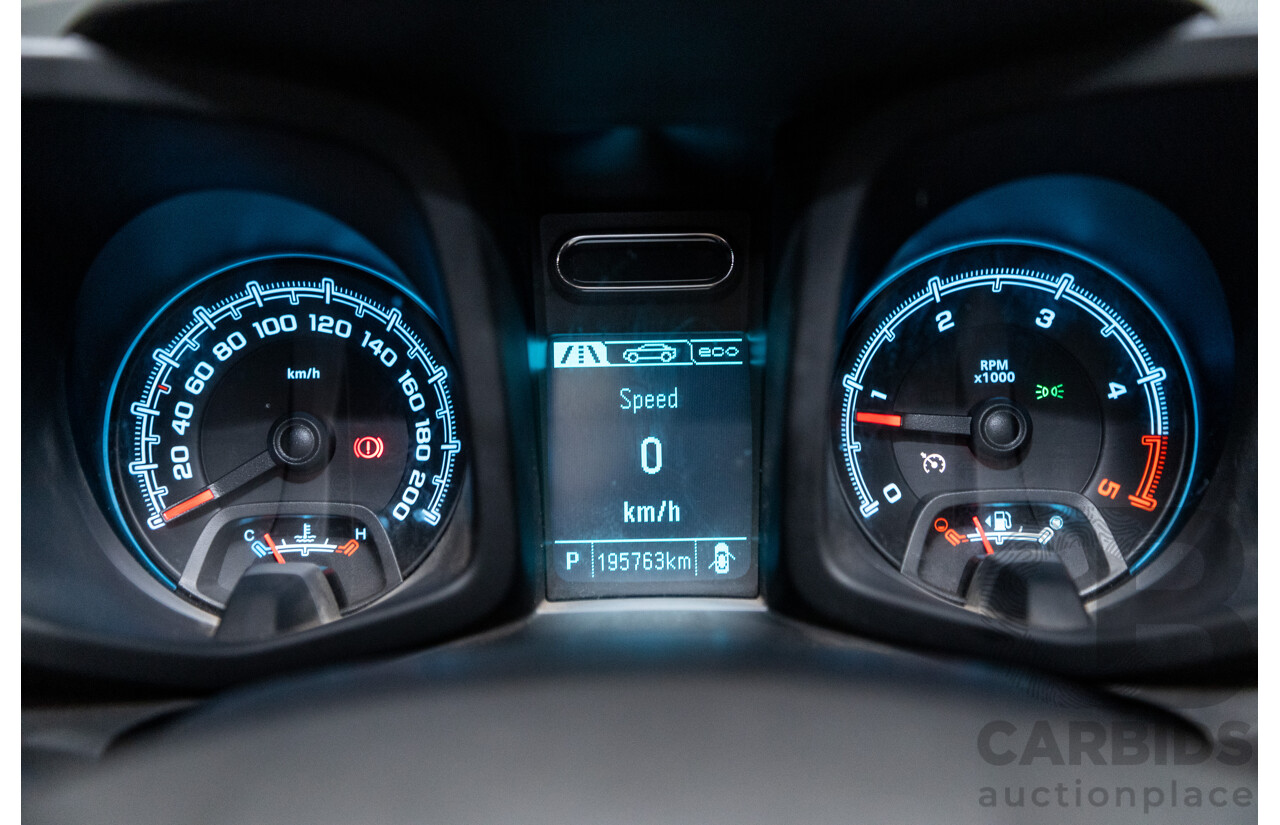 3/2015 Holden Colorado LTZ (4x4) RG MY15 4d Crew Cab P/Up White Turbo Diesel 2.8L