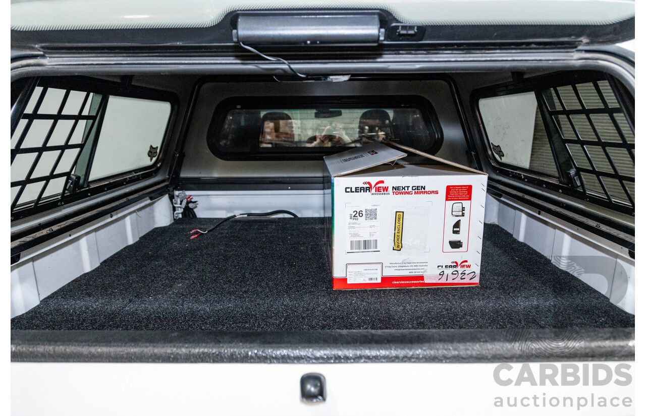 3/2015 Holden Colorado LTZ (4x4) RG MY15 4d Crew Cab P/Up White Turbo Diesel 2.8L