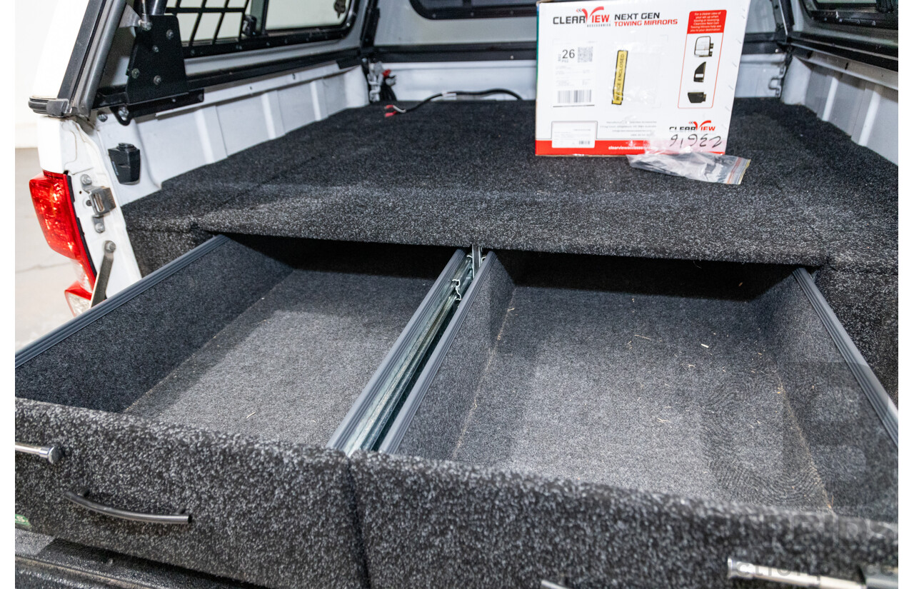 3/2015 Holden Colorado LTZ (4x4) RG MY15 4d Crew Cab P/Up White Turbo Diesel 2.8L