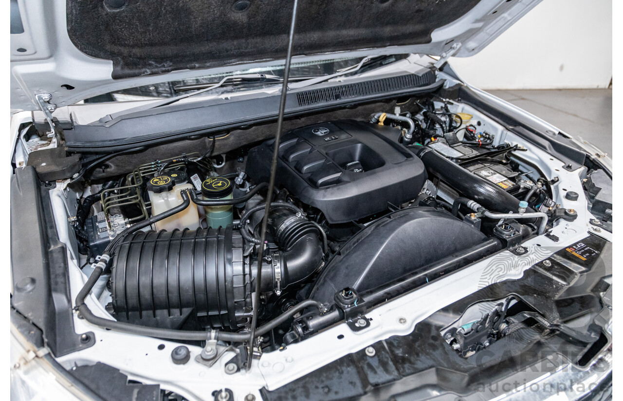 3/2015 Holden Colorado LTZ (4x4) RG MY15 4d Crew Cab P/Up White Turbo Diesel 2.8L