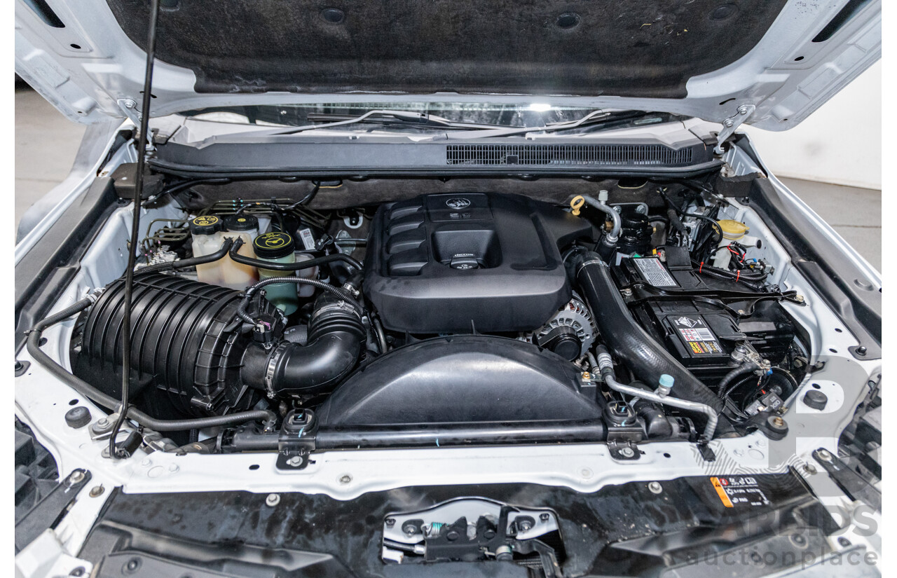 3/2015 Holden Colorado LTZ (4x4) RG MY15 4d Crew Cab P/Up White Turbo Diesel 2.8L