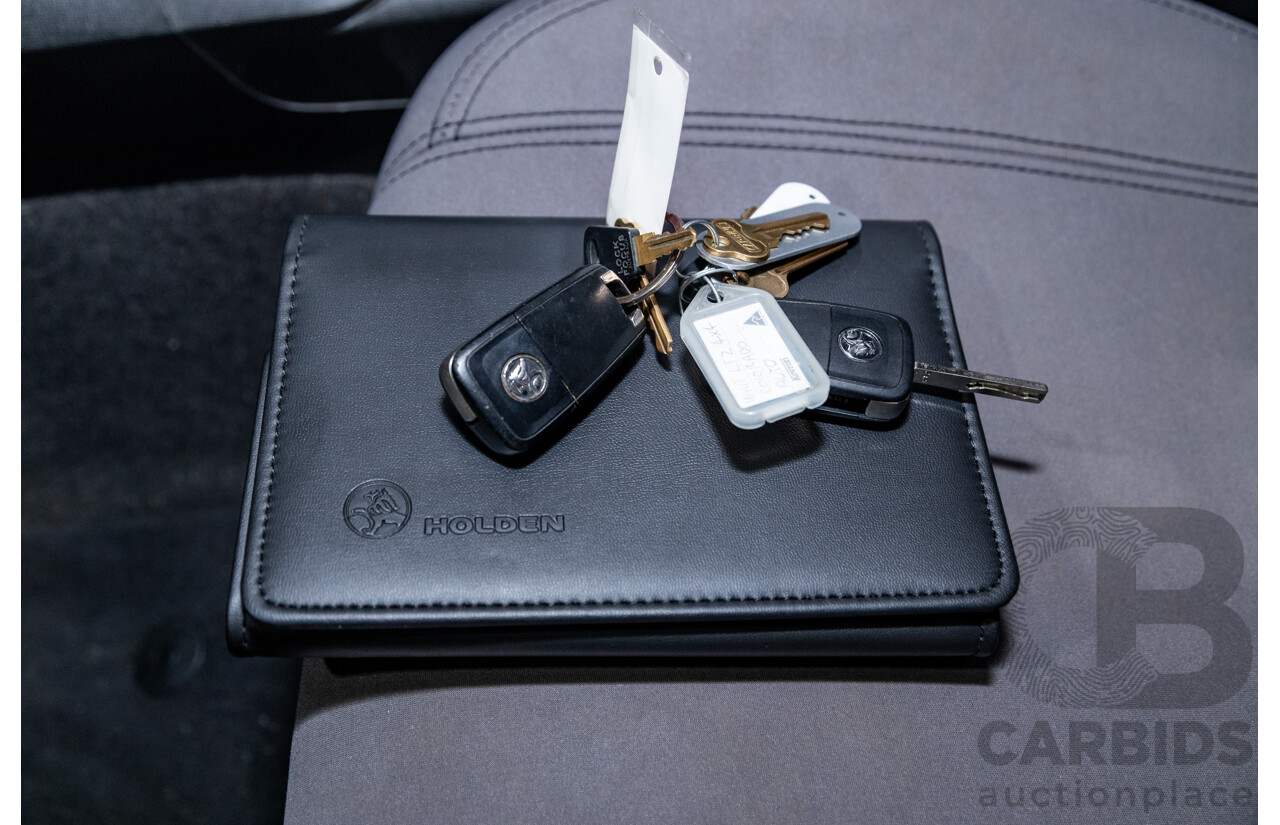 3/2015 Holden Colorado LTZ (4x4) RG MY15 4d Crew Cab P/Up White Turbo Diesel 2.8L