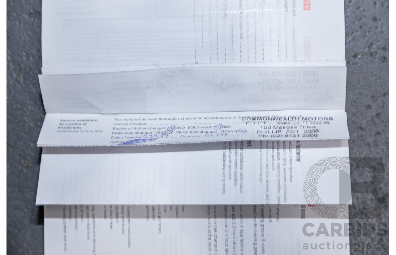 3/2015 Holden Colorado LTZ (4x4) RG MY15 4d Crew Cab P/Up White Turbo Diesel 2.8L