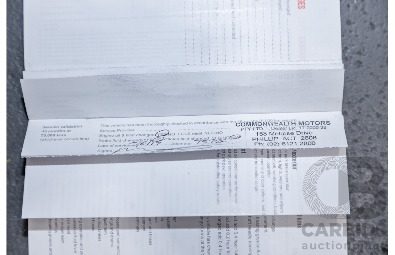 3/2015 Holden Colorado LTZ (4x4) RG MY15 4d Crew Cab P/Up White Turbo Diesel 2.8L