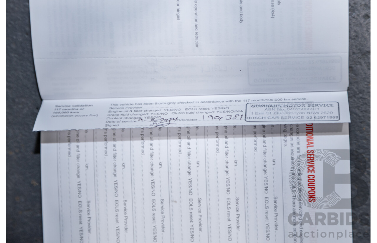 3/2015 Holden Colorado LTZ (4x4) RG MY15 4d Crew Cab P/Up White Turbo Diesel 2.8L