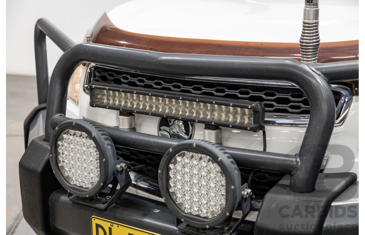 3/2015 Holden Colorado LTZ (4x4) RG MY15 4d Crew Cab P/Up White Turbo Diesel 2.8L