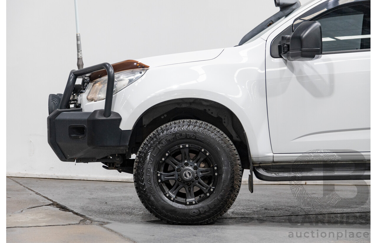 3/2015 Holden Colorado LTZ (4x4) RG MY15 4d Crew Cab P/Up White Turbo Diesel 2.8L