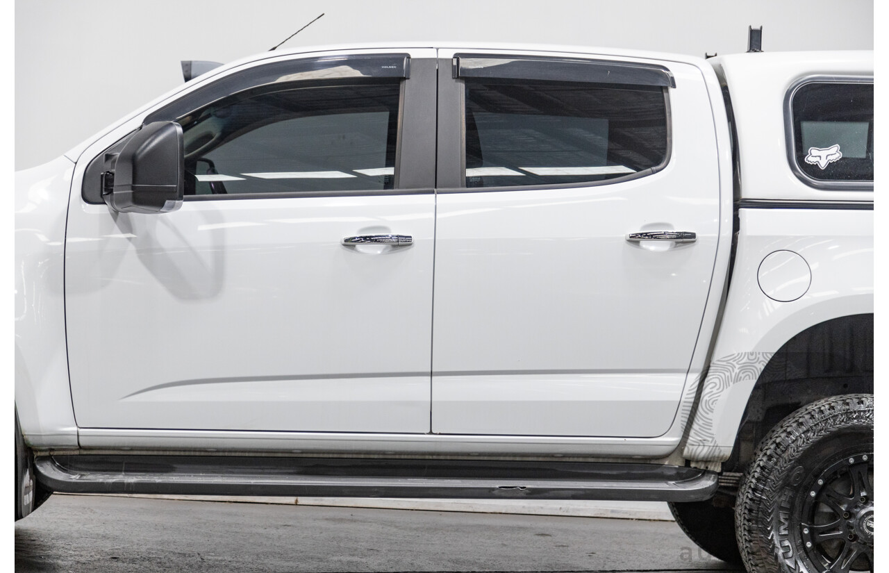 3/2015 Holden Colorado LTZ (4x4) RG MY15 4d Crew Cab P/Up White Turbo Diesel 2.8L