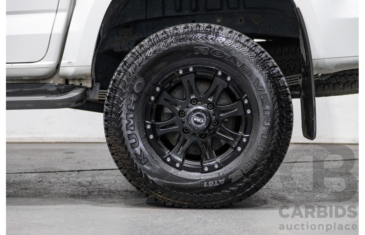 3/2015 Holden Colorado LTZ (4x4) RG MY15 4d Crew Cab P/Up White Turbo Diesel 2.8L