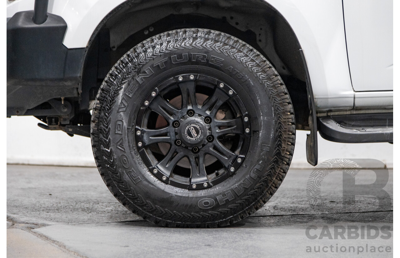 3/2015 Holden Colorado LTZ (4x4) RG MY15 4d Crew Cab P/Up White Turbo Diesel 2.8L