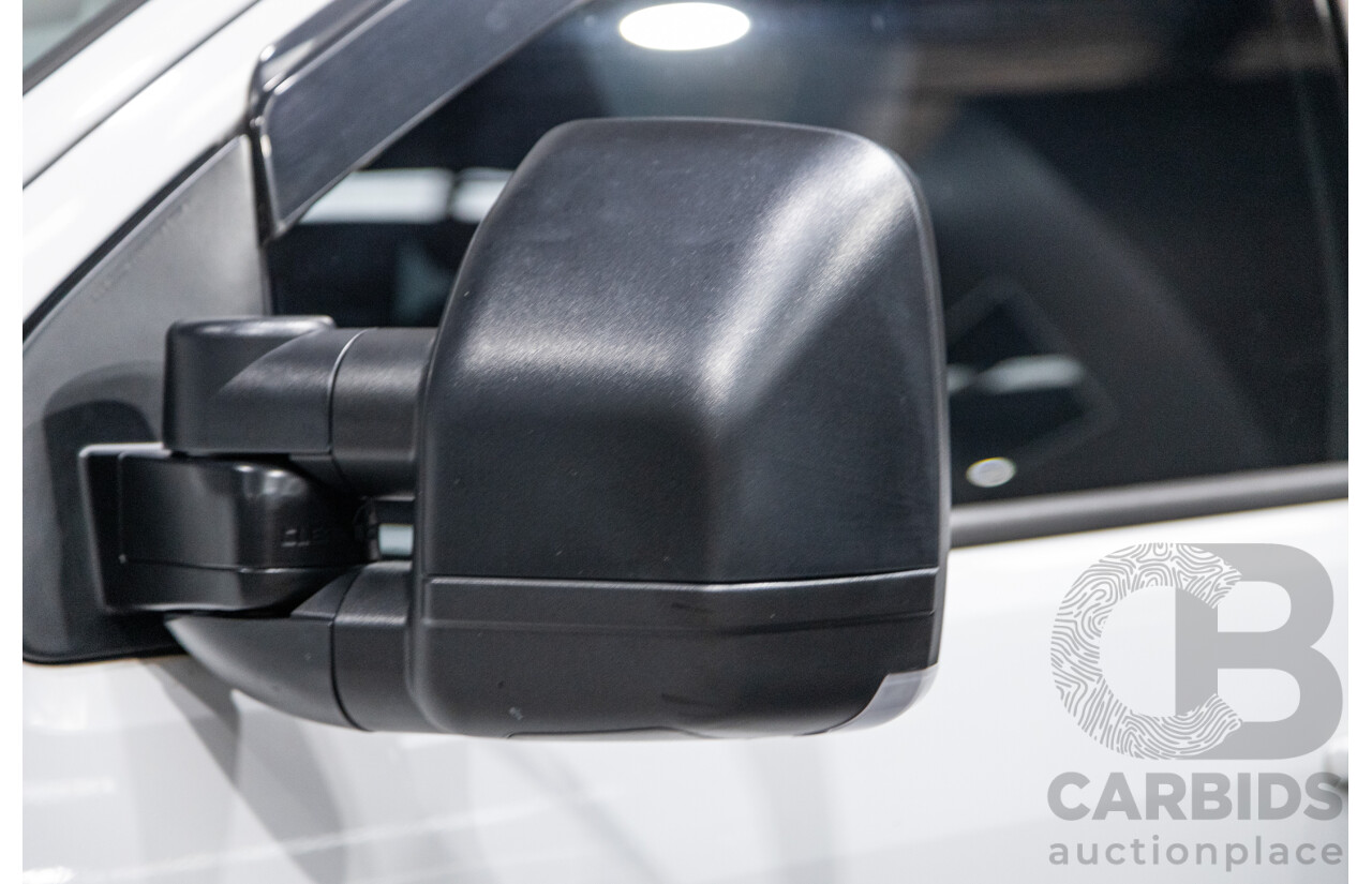 3/2015 Holden Colorado LTZ (4x4) RG MY15 4d Crew Cab P/Up White Turbo Diesel 2.8L