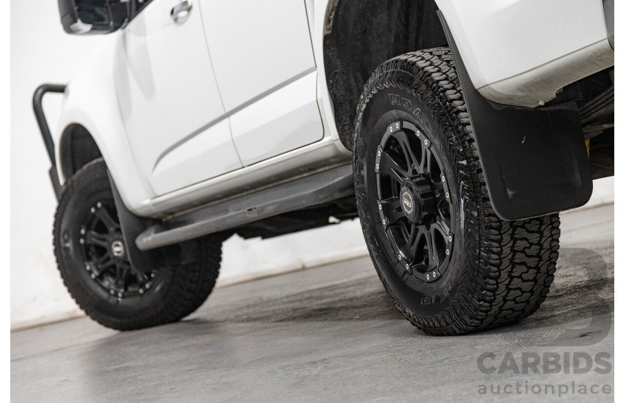 3/2015 Holden Colorado LTZ (4x4) RG MY15 4d Crew Cab P/Up White Turbo Diesel 2.8L