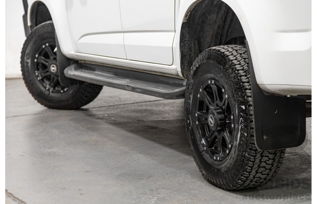 3/2015 Holden Colorado LTZ (4x4) RG MY15 4d Crew Cab P/Up White Turbo Diesel 2.8L