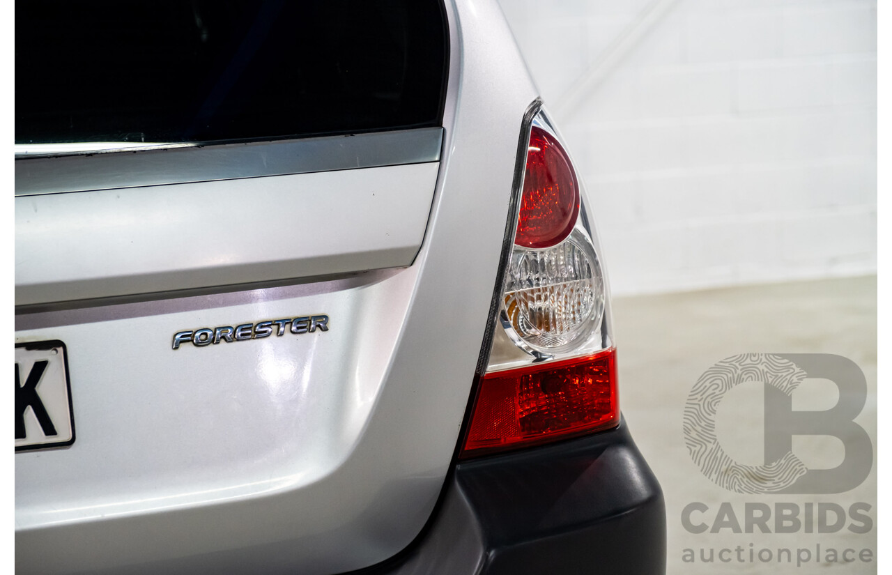 3/2006 Subaru Forester X (AWD) MY06 4d Wagon Silver 2.5L