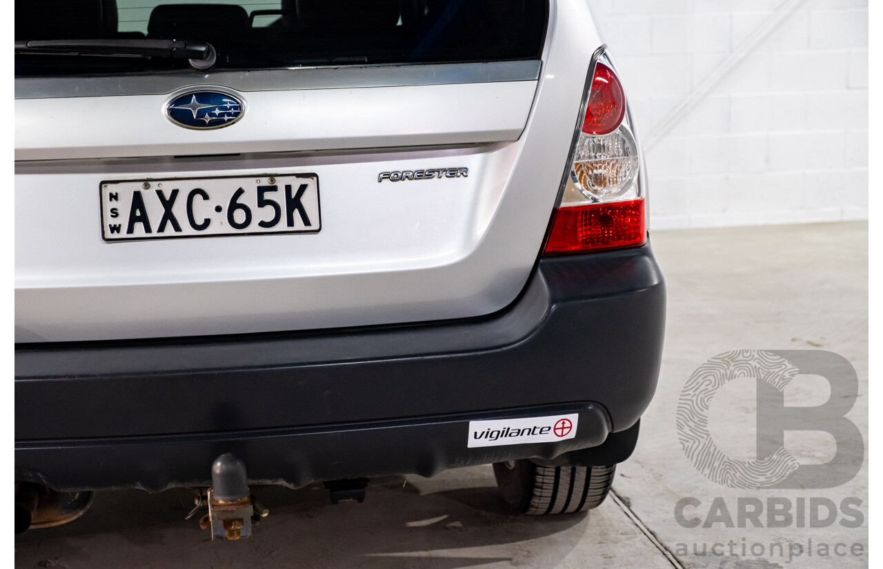 3/2006 Subaru Forester X (AWD) MY06 4d Wagon Silver 2.5L