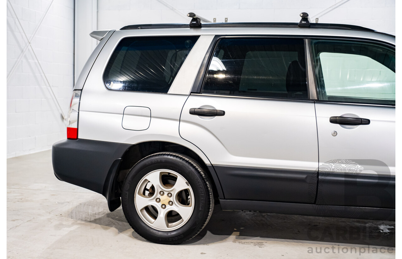 3/2006 Subaru Forester X (AWD) MY06 4d Wagon Silver 2.5L
