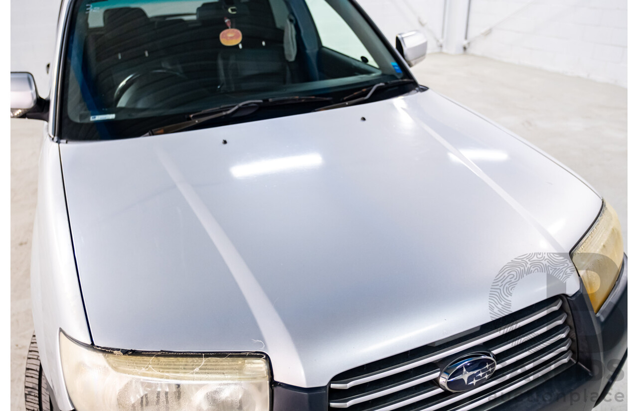3/2006 Subaru Forester X (AWD) MY06 4d Wagon Silver 2.5L