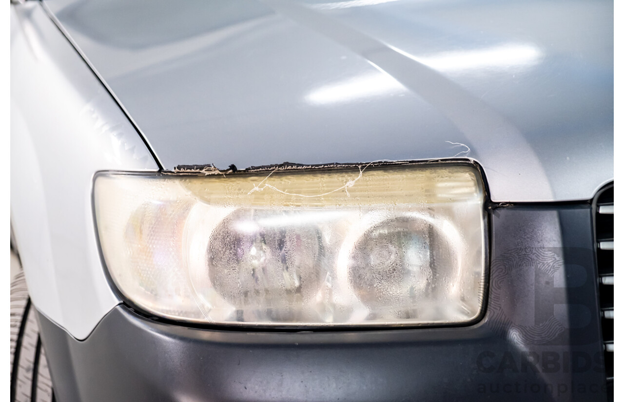 3/2006 Subaru Forester X (AWD) MY06 4d Wagon Silver 2.5L