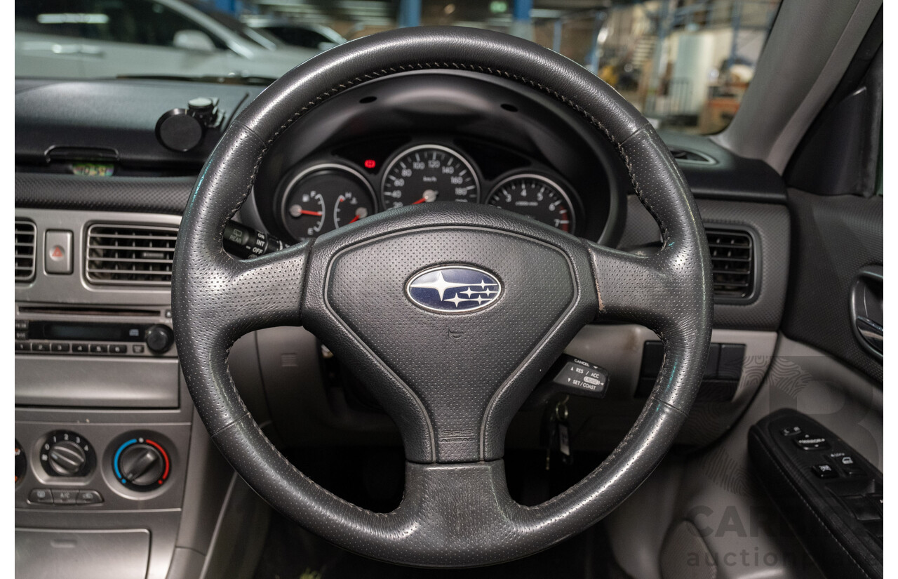 3/2006 Subaru Forester X (AWD) MY06 4d Wagon Silver 2.5L