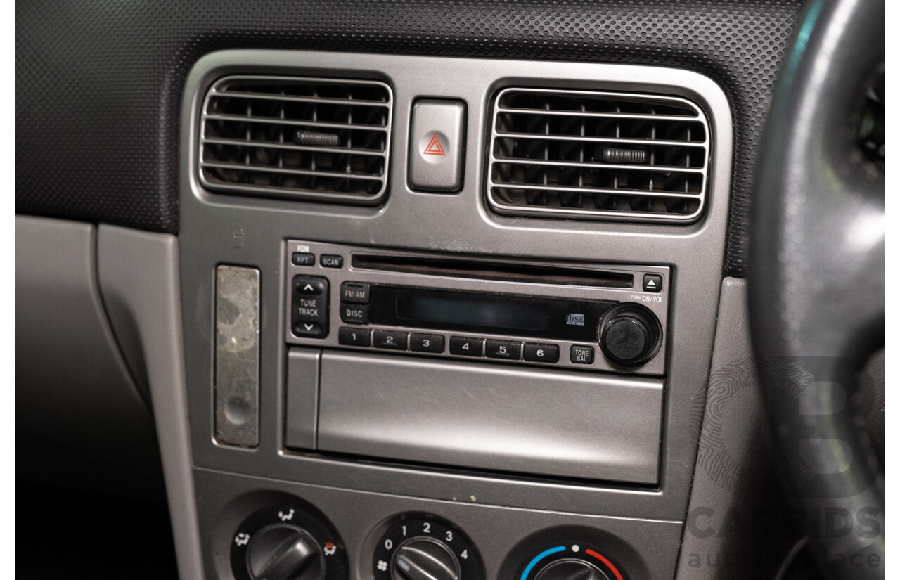3/2006 Subaru Forester X (AWD) MY06 4d Wagon Silver 2.5L