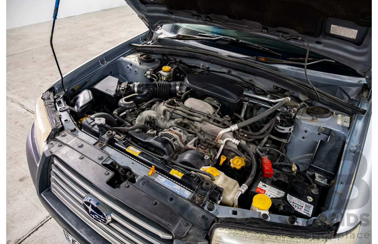 3/2006 Subaru Forester X (AWD) MY06 4d Wagon Silver 2.5L