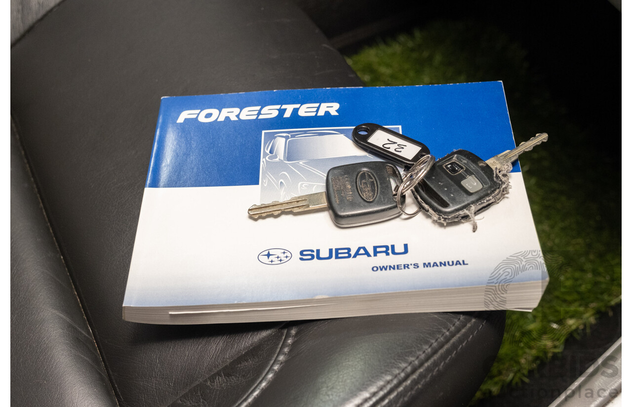 3/2006 Subaru Forester X (AWD) MY06 4d Wagon Silver 2.5L