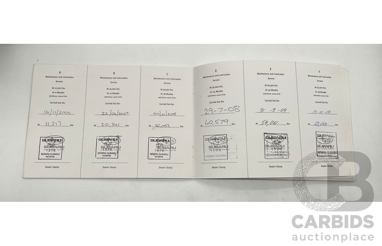 3/2006 Subaru Forester X (AWD) MY06 4d Wagon Silver 2.5L